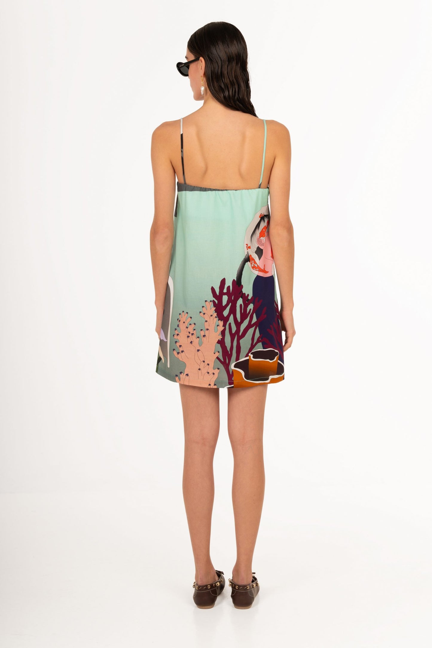 Urban seabed Mini dress