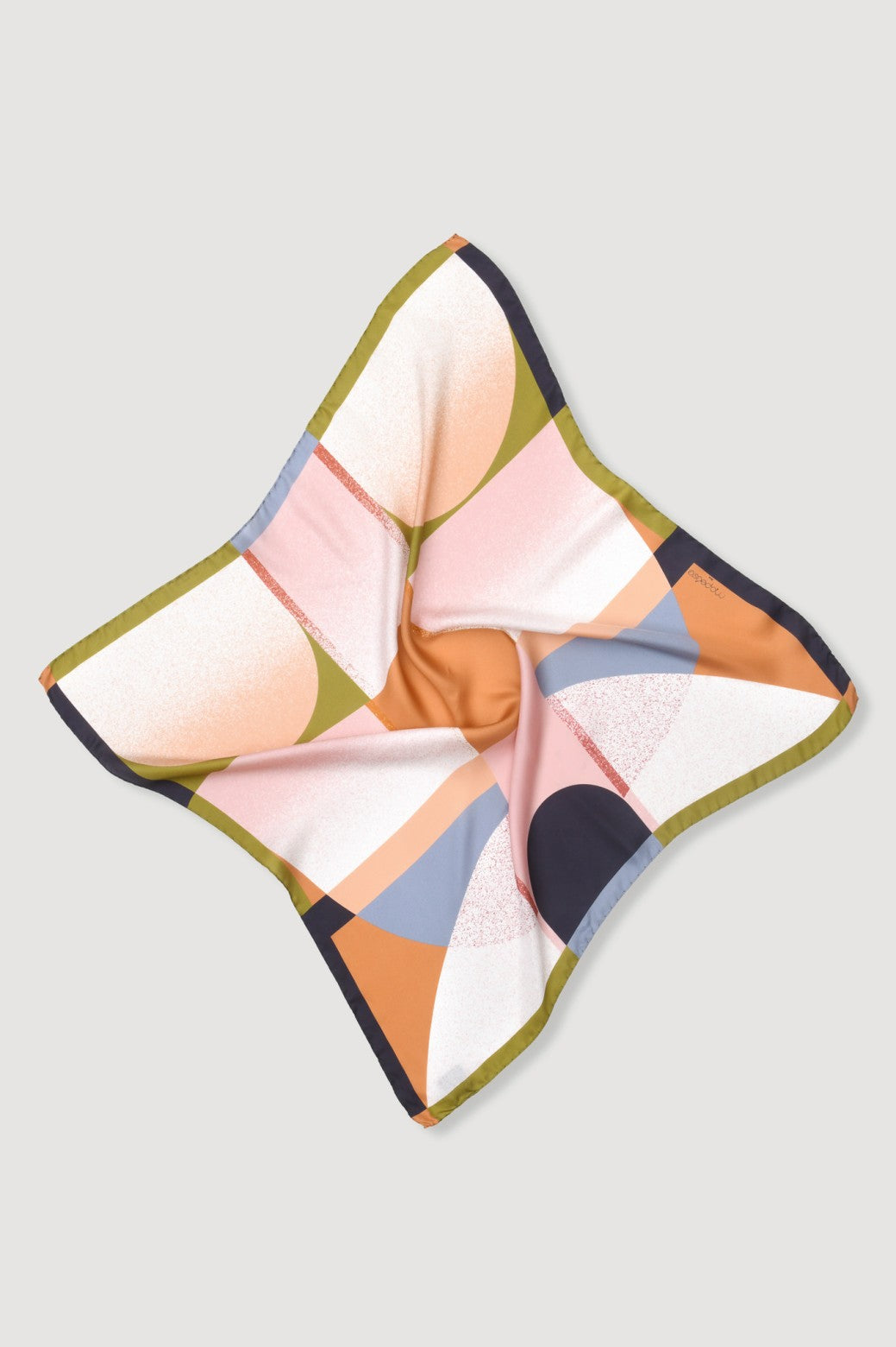 BLUSH MOONLIGHT SQUARE SCARF