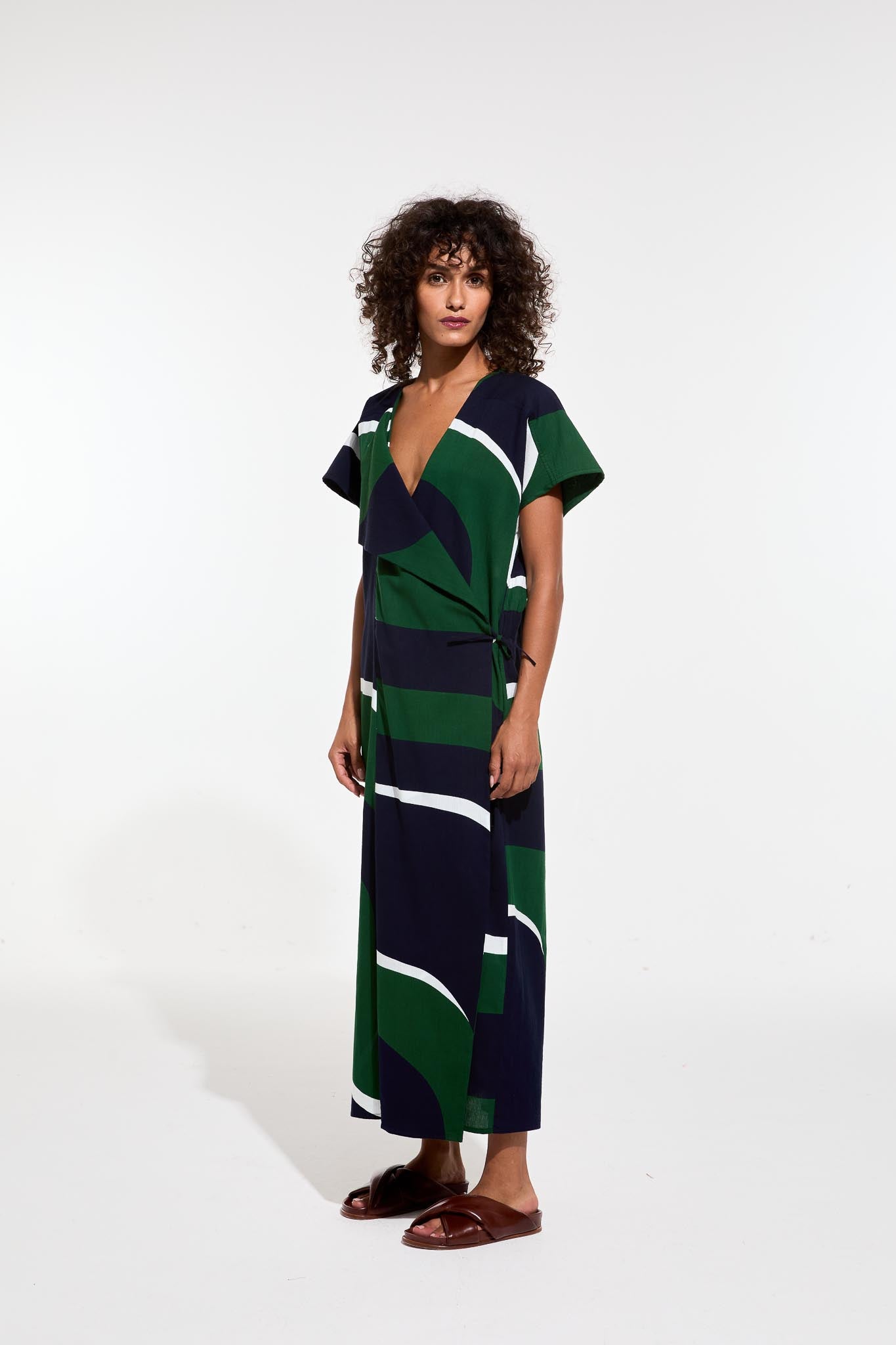 Green Celia Madone Dress