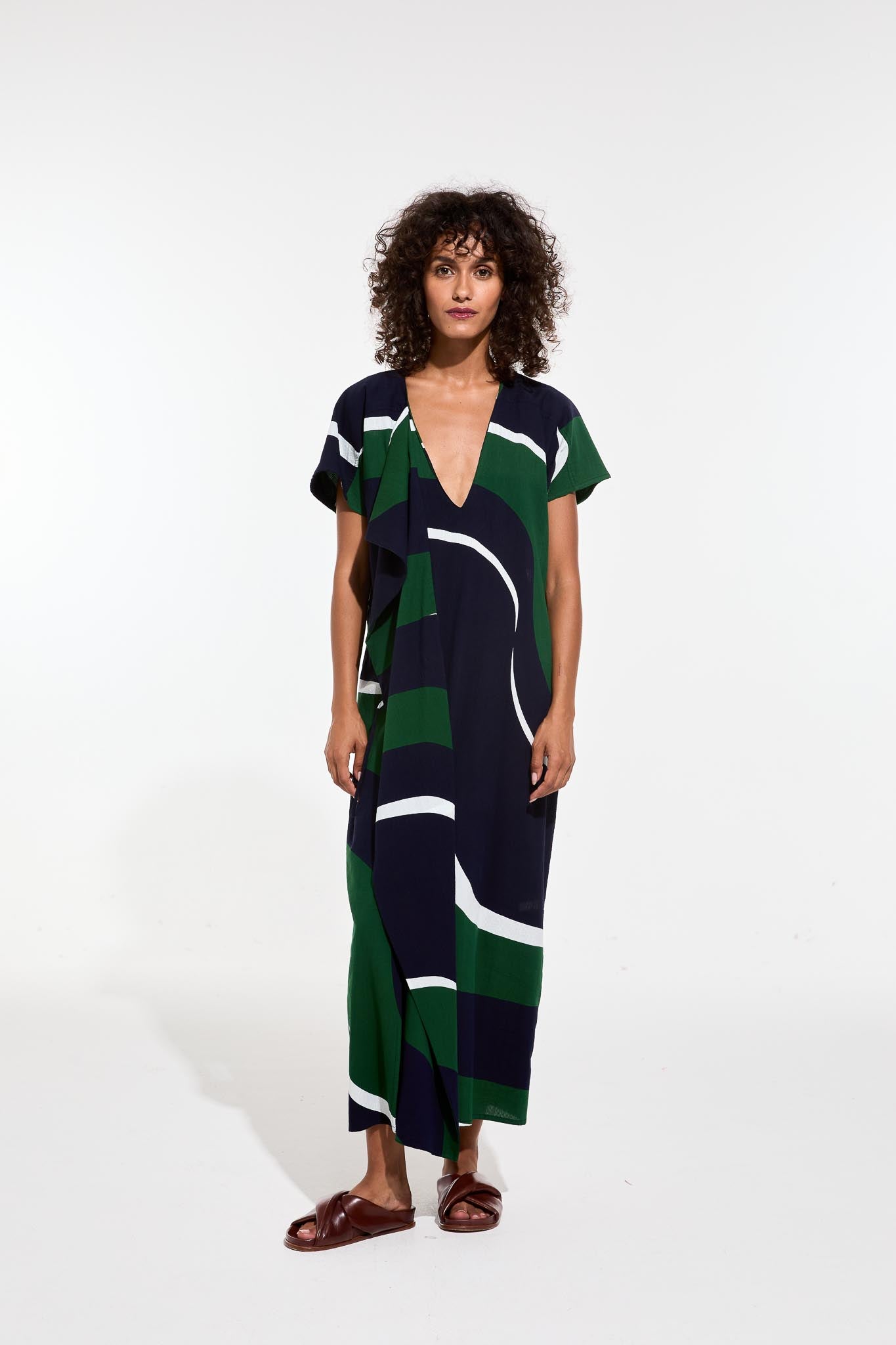 Green Celia Madone Dress