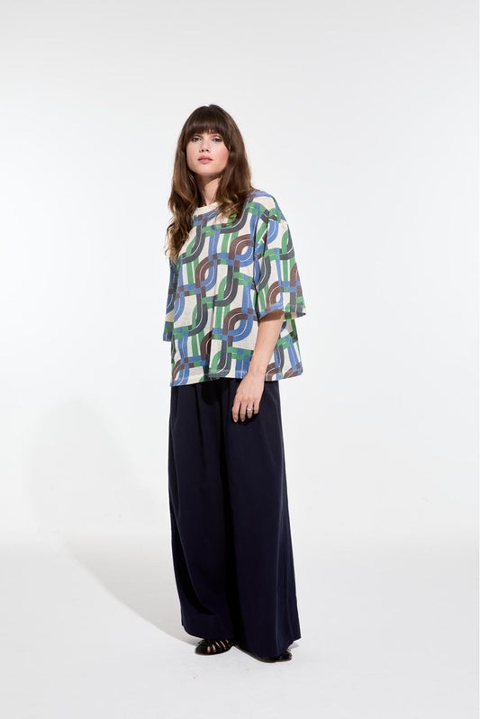 BLUE ADAM LIANE TOP