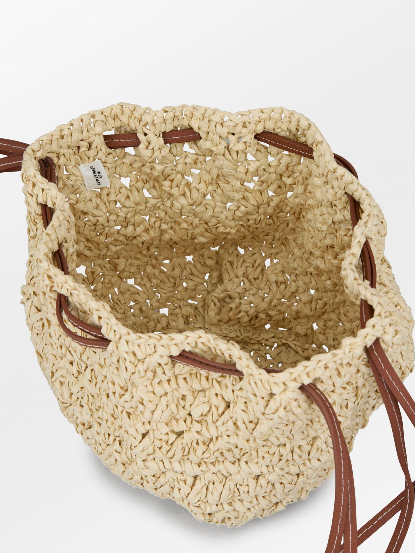 Mesh Straw Bina Bag