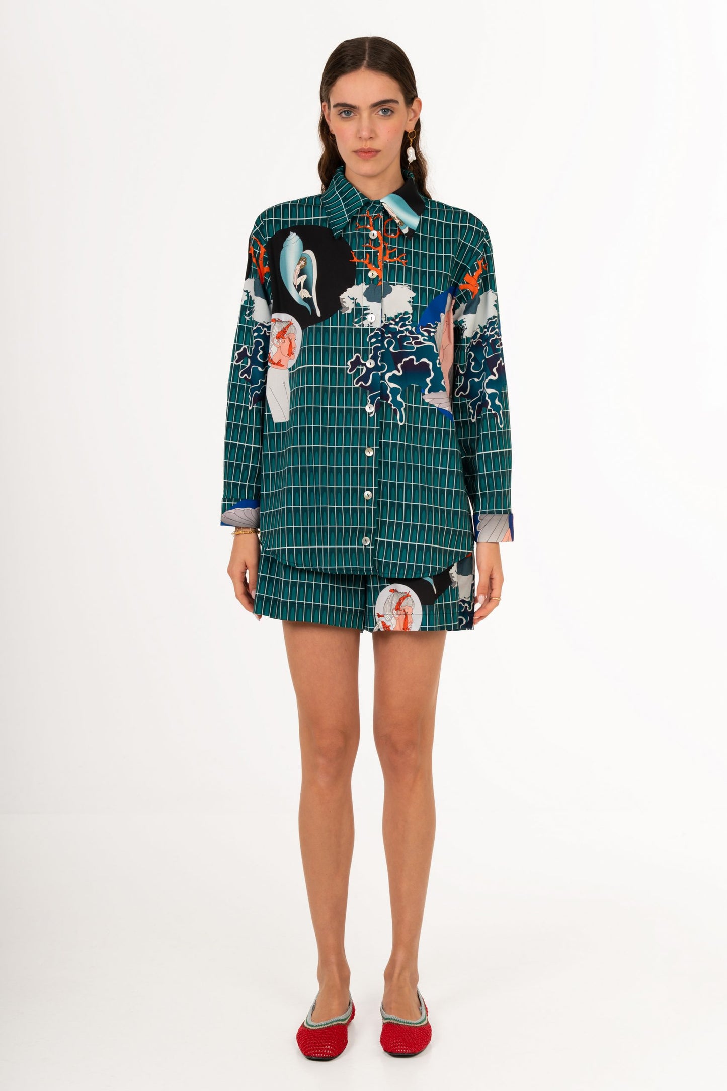 Urban seabed Long Sleeve Shirt