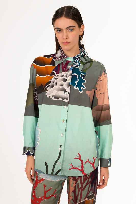 Urban seabed Long Sleeve Shirt