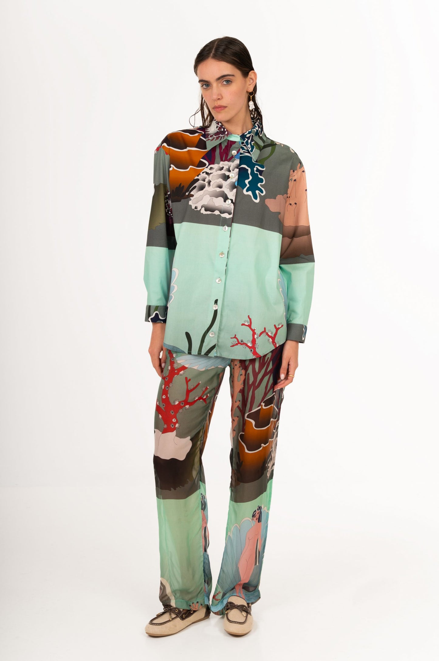 Urban seabed Long Sleeve Shirt