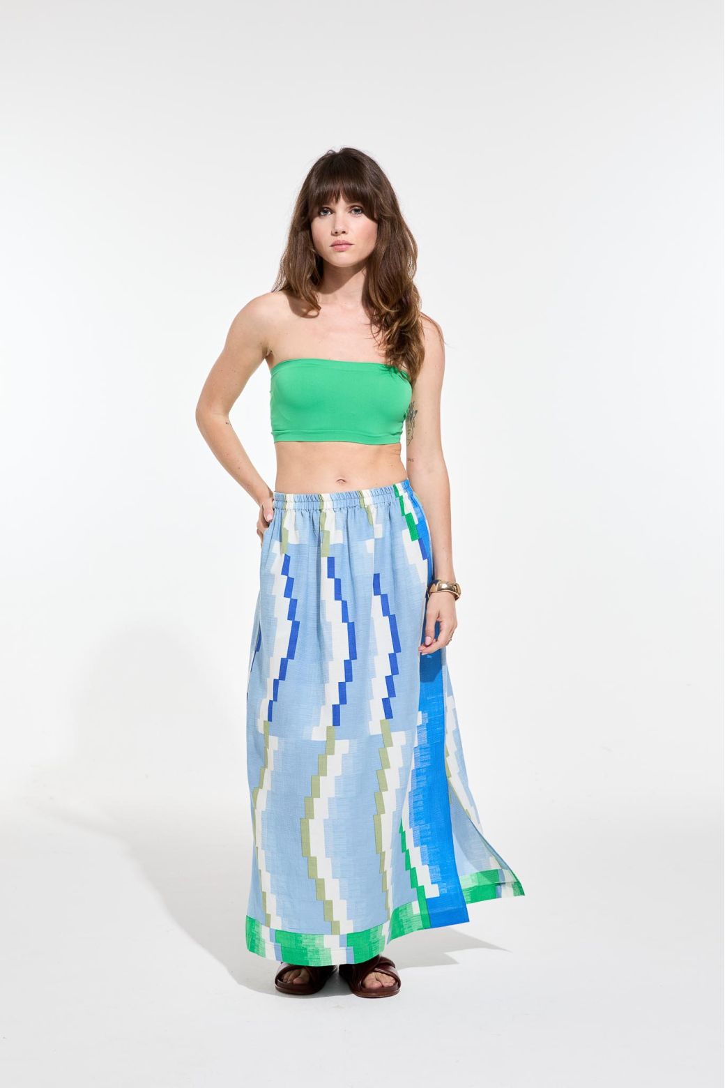 SKY BLUE JULIETTE AURORE SKIRT