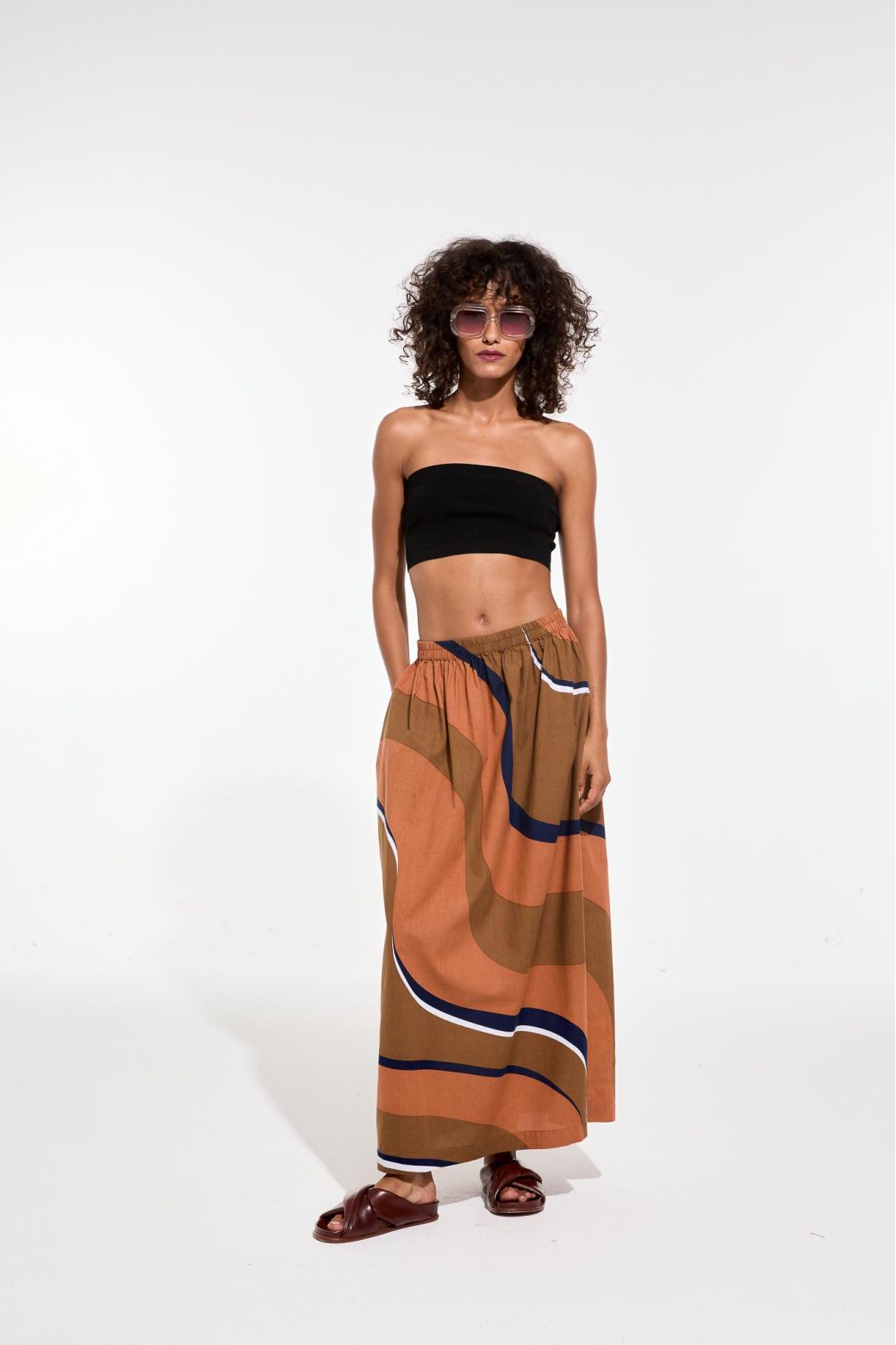 TERRACOTTA JULIETTE MADONE SKIRT