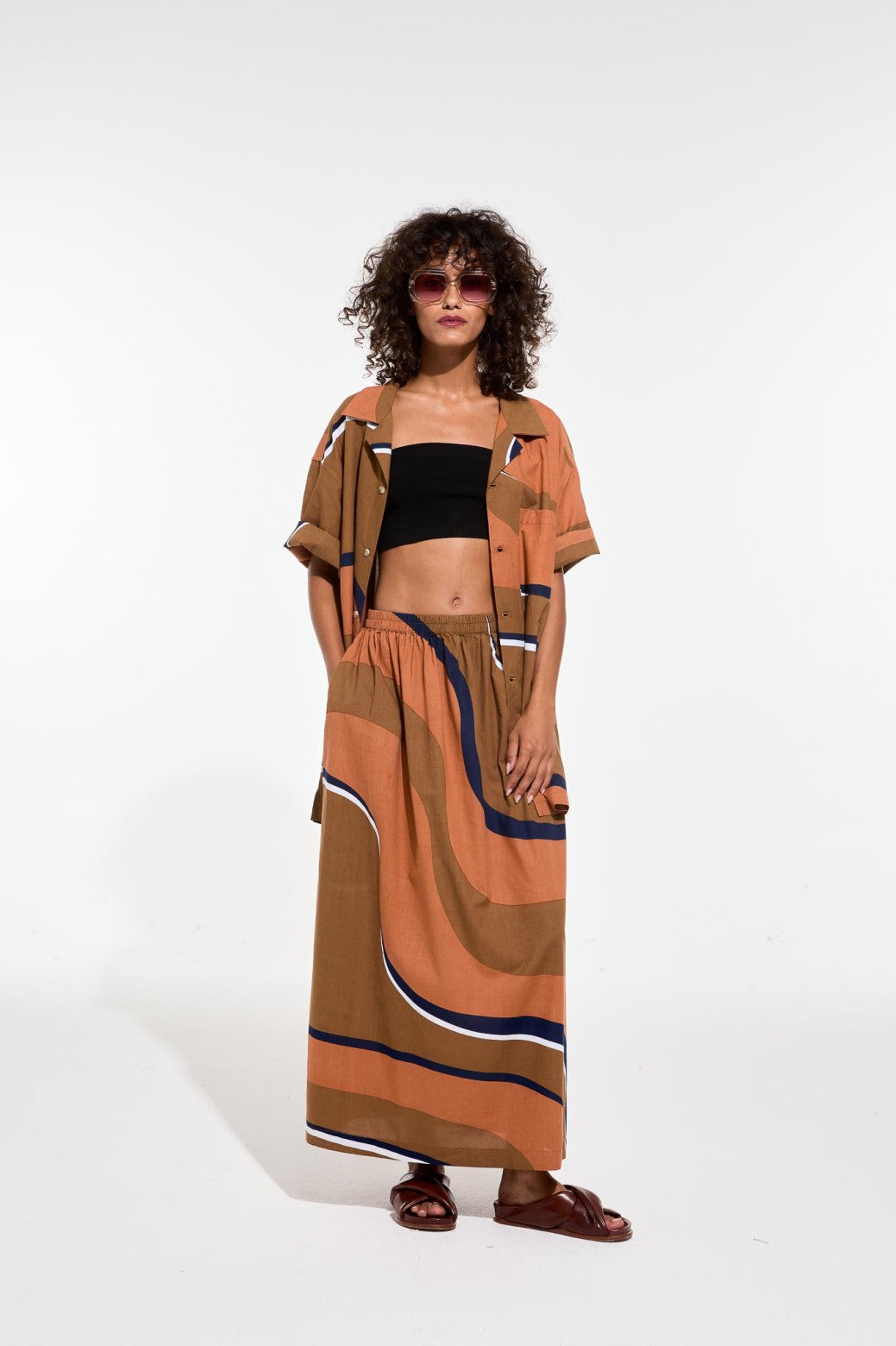 TERRACOTTA JULIETTE MADONE SKIRT