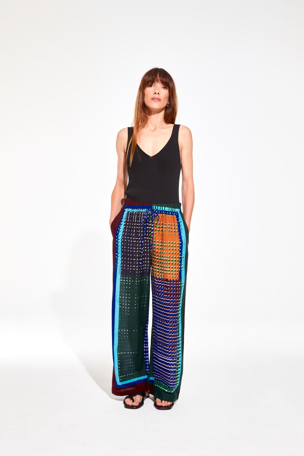 MAX PANACHE DARK GREEN PANTS