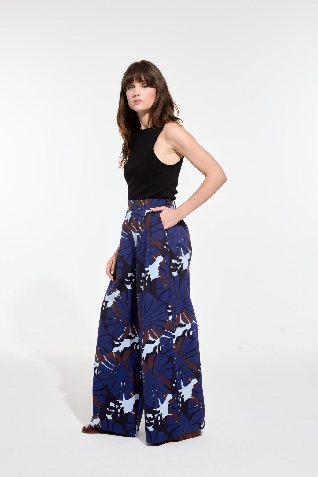 BLUE PENELOPE PAVOT PANTS