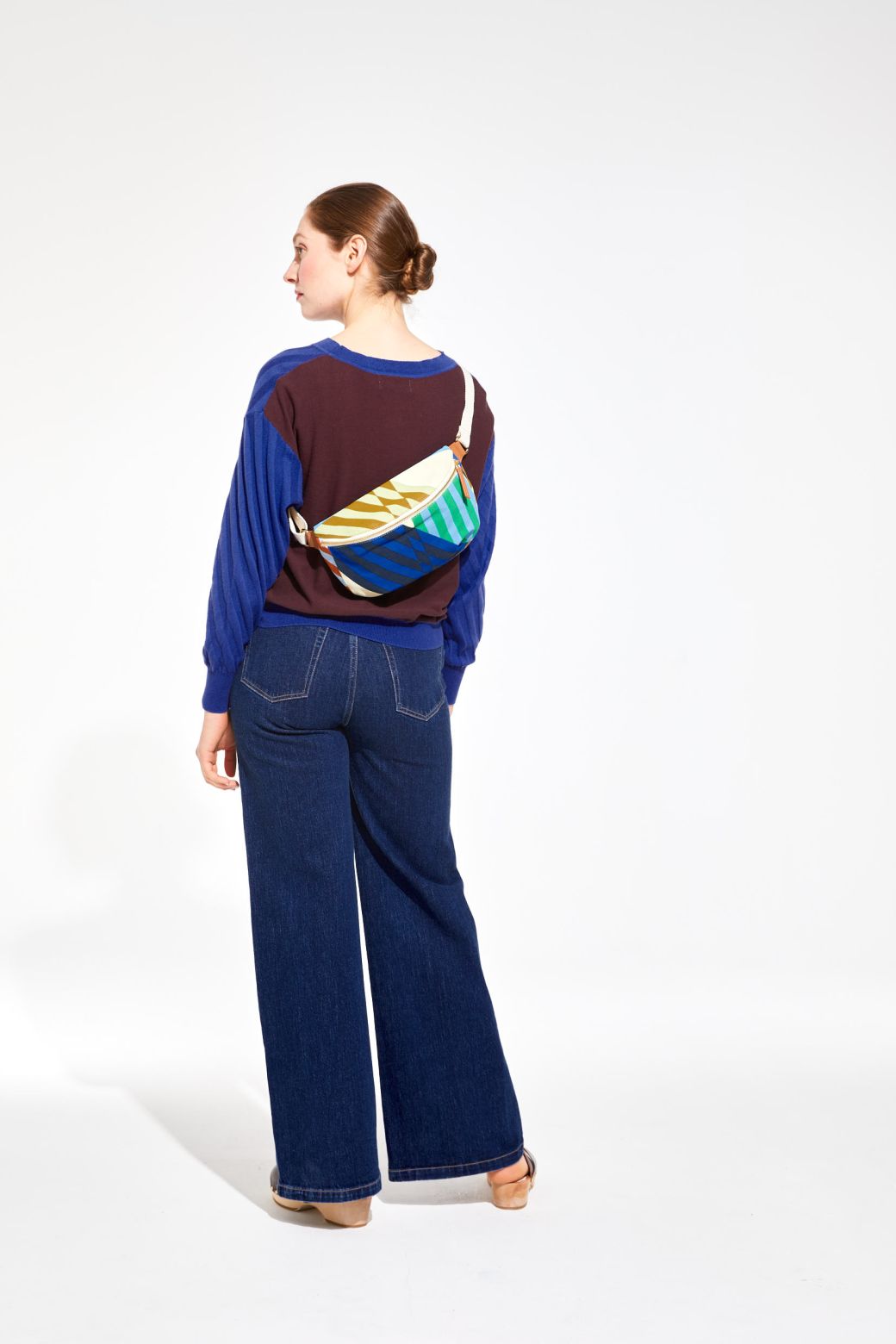 CHIARA SHIBUYA BLUE BUM BAG L