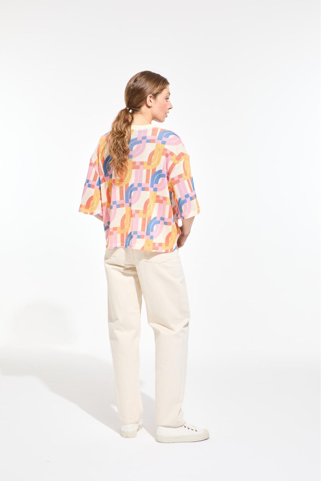 MULTICOLOR ADAM LIANE TOP