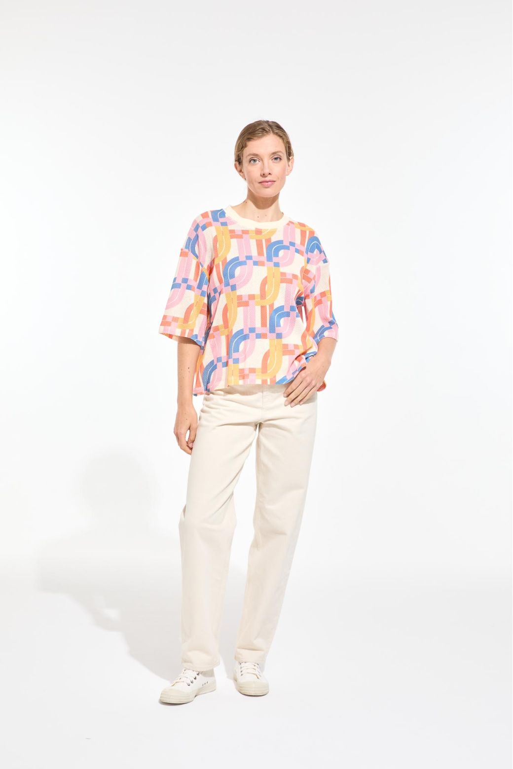 MULTICOLOR ADAM LIANE TOP