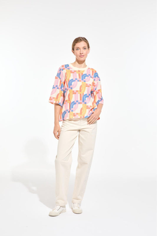 MULTICOLOR ADAM LIANE TOP