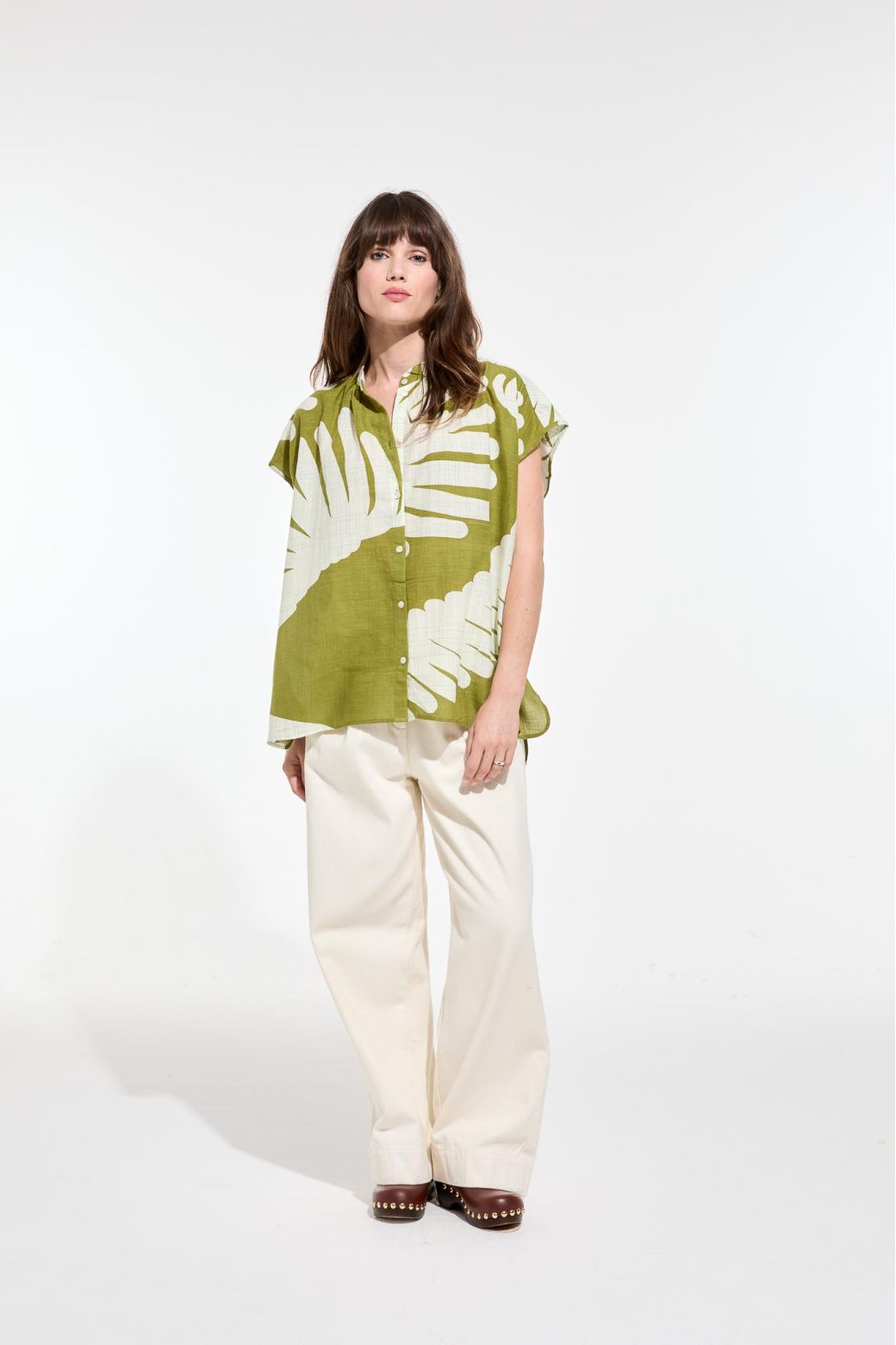 ORANGE ADELE PALMA TOP