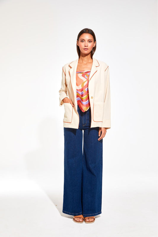 HARRY TERRA OFF WHITE JACKET
